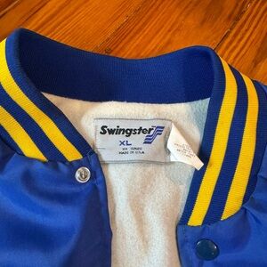 Swingster Blue and Yellow Jacket